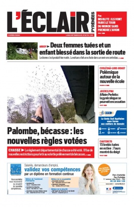 L'Éclair des Pyrénées N°22719 du 02 septembre 2019 à télécharger sur iPad