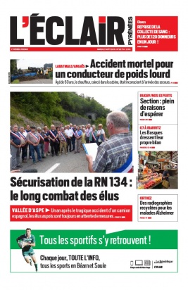 L'Éclair des Pyrénées N°22714 du 27 août 2019 à télécharger sur iPad