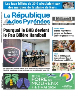 Lisez La République des Pyrénées du 30 avril 2024 sur ePresse.fr
