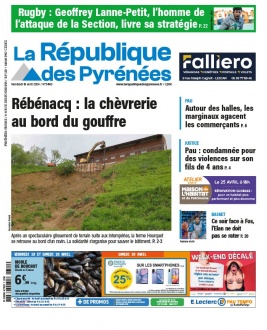 La République des Pyrénées N°20240419 du 19 avril 2024 à télécharger sur iPad