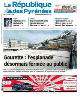 La République des Pyrénées N°20240418 du 18 avril 2024 à télécharger sur iPad