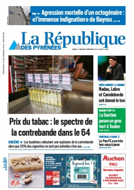 Lisez La République des Pyrénées du 02 décembre 2023 sur ePresse.fr