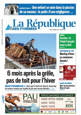 Lisez La République des Pyrénées du 06 décembre 2022 sur ePresse.fr