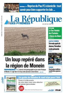 La République des Pyrénées N°20220804 du 04 août 2022 à télécharger sur iPad