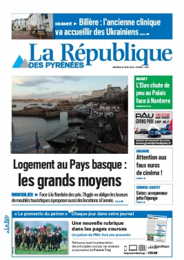 La République des Pyrénées N°20220420 du 20 avril 2022 à télécharger sur iPad