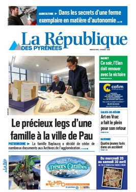 La République des Pyrénées N°20220419 du 19 avril 2022 à télécharger sur iPad