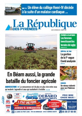 La République des Pyrénées N°20211014 du 14 octobre 2021 à télécharger sur iPad