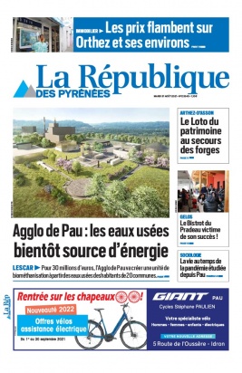 La République des Pyrénées N°20210831 du 31 août 2021 à télécharger sur iPad