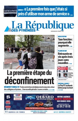 La République des Pyrénées N°20210503 du 03 mai 2021 à télécharger sur iPad