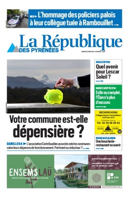La République des Pyrénées N°20210427 du 27 avril 2021 à télécharger sur iPad