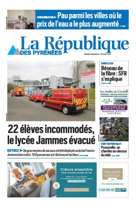 La République des Pyrénées N°20210326 du 26 mars 2021 à télécharger sur iPad