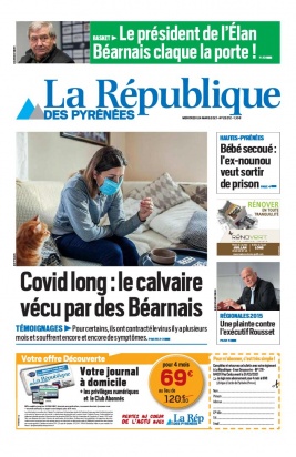 La République des Pyrénées N°20210324 du 24 mars 2021 à télécharger sur iPad