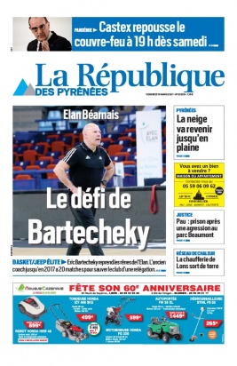 La République des Pyrénées N°20210319 du 19 mars 2021 à télécharger sur iPad
