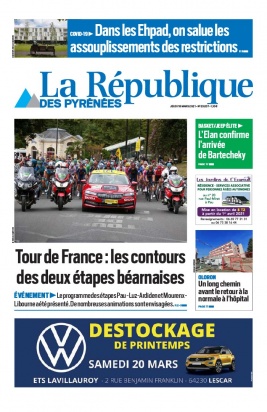 La République des Pyrénées N°20210318 du 18 mars 2021 à télécharger sur iPad