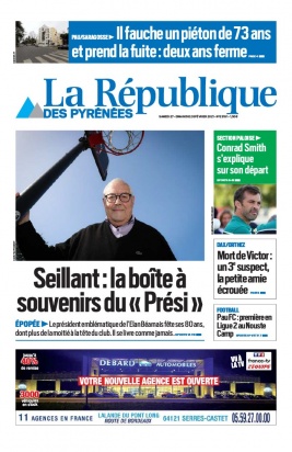 La République des Pyrénées N°20210227 du 27 février 2021 à télécharger sur iPad