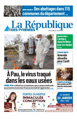La République des Pyrénées N°20210121 du 21 janvier 2021 à télécharger sur iPad