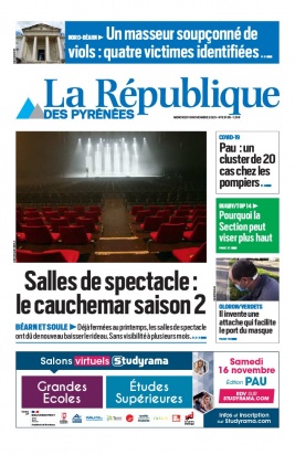 La République des Pyrénées N°20201118 du 18 novembre 2020 à télécharger sur iPad