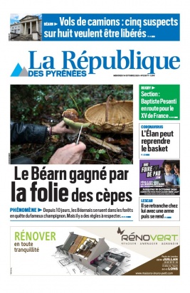 La République des Pyrénées N°20201014 du 14 octobre 2020 à télécharger sur iPad