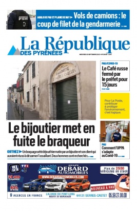 La République des Pyrénées N°20200923 du 23 septembre 2020 à télécharger sur iPad