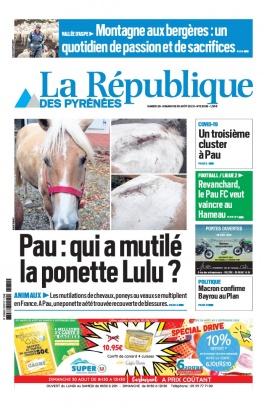 La République des Pyrénées N°20200829 du 29 août 2020 à télécharger sur iPad