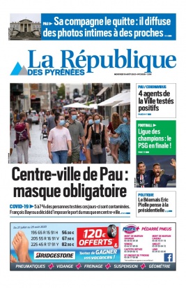 La République des Pyrénées N°20200819 du 19 août 2020 à télécharger sur iPad