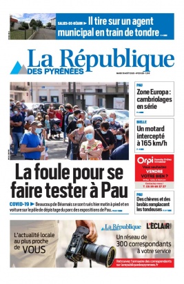 La République des Pyrénées N°20200818 du 18 août 2020 à télécharger sur iPad