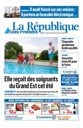 La République des Pyrénées N°20200814 du 14 août 2020 à télécharger sur iPad