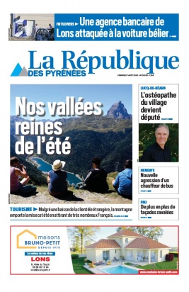 La République des Pyrénées N°20200807 du 07 août 2020 à télécharger sur iPad