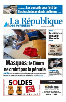 La République des Pyrénées N°20200716 du 16 juillet 2020 à télécharger sur iPad