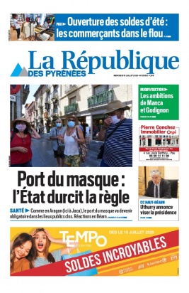 La République des Pyrénées N°20200715 du 15 juillet 2020 à télécharger sur iPad