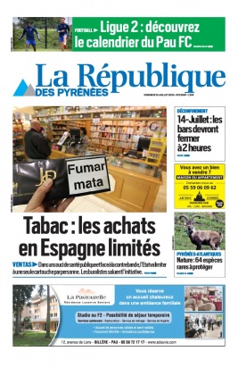 La République des Pyrénées N°20200710 du 10 juillet 2020 à télécharger sur iPad