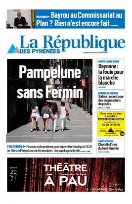 La République des Pyrénées N°20200709 du 09 juillet 2020 à télécharger sur iPad
