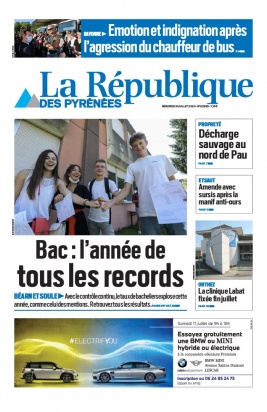 La République des Pyrénées N°20200708 du 08 juillet 2020 à télécharger sur iPad