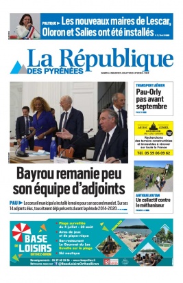La République des Pyrénées N°20200704 du 04 juillet 2020 à télécharger sur iPad