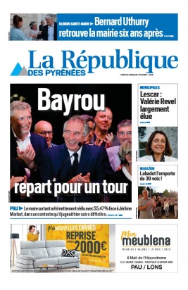 La République des Pyrénées N°20200629 du 29 juin 2020 à télécharger sur iPad