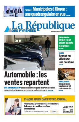 La République des Pyrénées N°20200528 du 28 mai 2020 à télécharger sur iPad