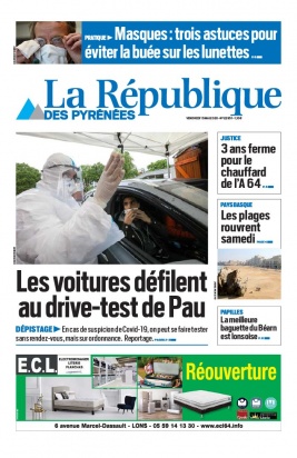 La République des Pyrénées N°20200515 du 15 mai 2020 à télécharger sur iPad
