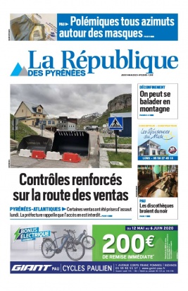La République des Pyrénées N°20200514 du 14 mai 2020 à télécharger sur iPad