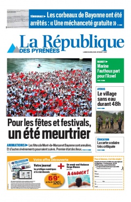 La République des Pyrénées N°20200420 du 20 avril 2020 à télécharger sur iPad
