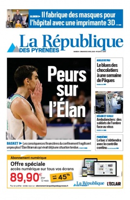 La République des Pyrénées N°20200404 du 04 avril 2020 à télécharger sur iPad
