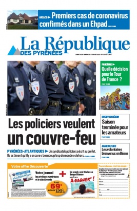 La République des Pyrénées N°20200328 du 28 mars 2020 à télécharger sur iPad