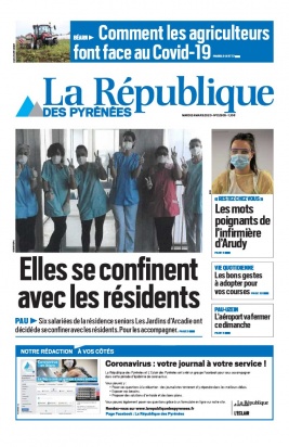 La République des Pyrénées N°20200324 du 24 mars 2020 à télécharger sur iPad