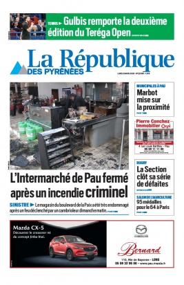 La République des Pyrénées N°20200302 du 02 mars 2020 à télécharger sur iPad