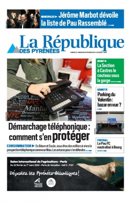 La République des Pyrénées N°20200222 du 22 février 2020 à télécharger sur iPad
