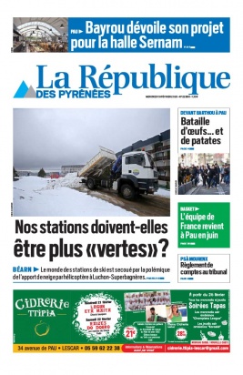 La République des Pyrénées N°20200219 du 19 février 2020 à télécharger sur iPad