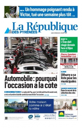 La République des Pyrénées N°20200210 du 10 février 2020 à télécharger sur iPad
