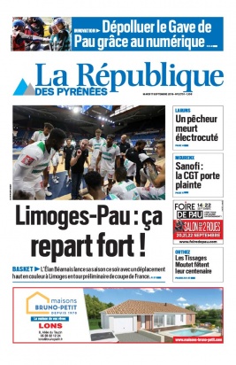 La République des Pyrénées N°20190917 du 17 septembre 2019 à télécharger sur iPad