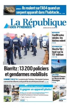 La République des Pyrénées N°20190821 du 21 août 2019 à télécharger sur iPad