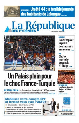 La République des Pyrénées N°20190805 du 05 août 2019 à télécharger sur iPad