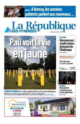 La République des Pyrénées N°20190718 du 18 juillet 2019 à télécharger sur iPad